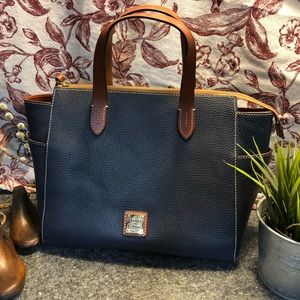 NEW Dooney & Burke Blue Bag